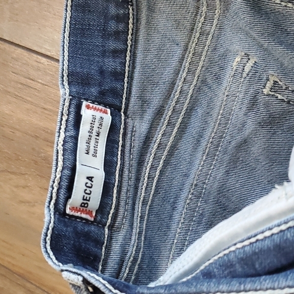 True Religion Womens Becca Mid Rise Bootcut sz 29 - Picture 3 of 11